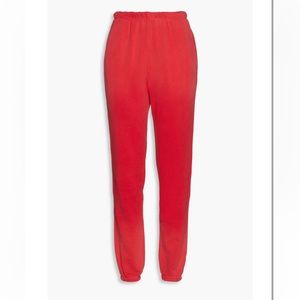 NWT RE/DONE Red Sweatpants Small